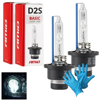 2X BALASTO LUZ LUZ XENÓN XENON D2S 6000K 35W COLOR BLANCO DIRECCIÓN E4  