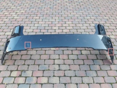 Lexus rx iv rx200t rx300 rx450h бампер задняя задний 15-19 фото №1