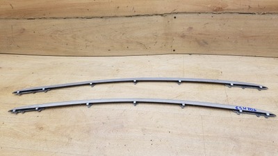 Молдинг бампера перед 2szt комплект mercedes w203 фото №1