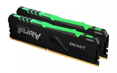 Pamięć DDR4 FURY Beast RGB 16GB(2* 8GB)/3600