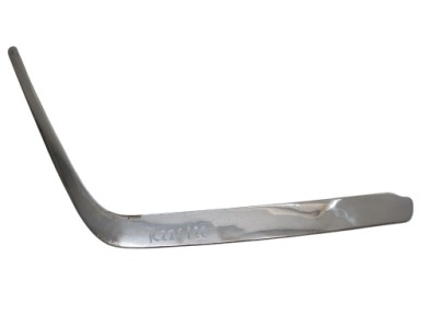 Mercedes w124 84- молдинг хром бампера правий перед фото №1