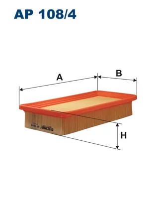 AP108/4 FILTER AIR  