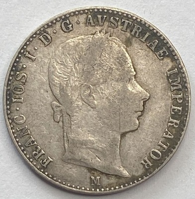 Austro Węgry 1/4 Florena 1859 A Franciszek Józef *451