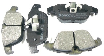 Тормозные колодки do mercedes glk x204 e c207 c w204 задняя s204 фото №1