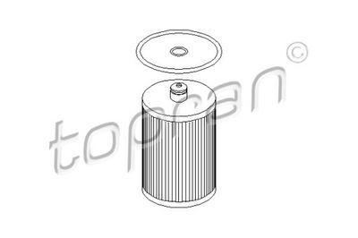 TOPRAN FILTRO COMBUSTIBLES 111 167  