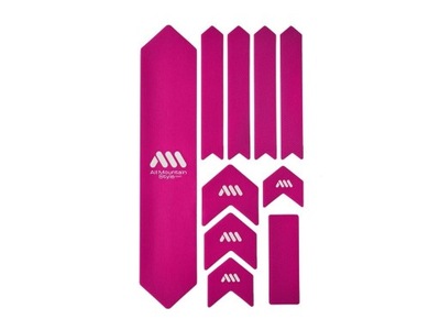 AMS Frame XL Magenta/White Naklejki Ochronne