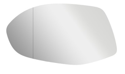 Вкладиш дзеркало скло audi a7 4g i 10-18 asf ліва фото №1