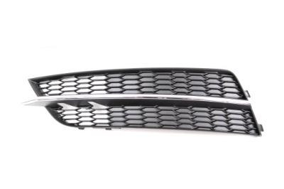 Решітка решітка радіатора бампера audi a7 c7 lift sline ліва фото №1