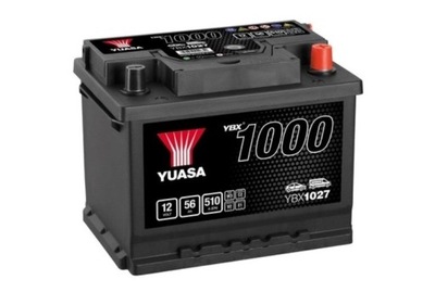 BATTERY YUASA 12V 56AH/510A CACA P+  