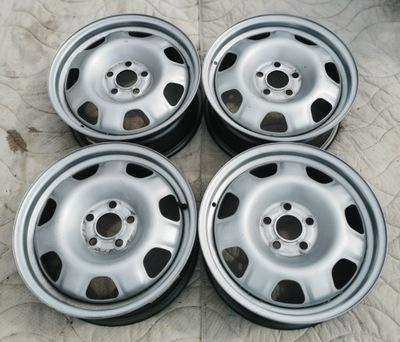 4 PIEZAS LLANTAS ACERO 6,5JX16 FORD TRANSIT TOURNEO 5X108 ET50 NUEVO ALCAR  