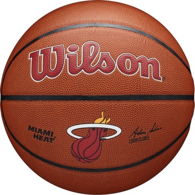 WILSON MIAMI HEAT NBA 7 PIŁKA DO KOSZYKÓWKI