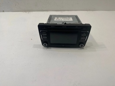 Skoda octavia mk2 1z 2011 панель / радиопроигрыватель cd/dvd/gps фото №1