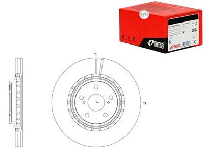 DISCOS DE FRENADO REMSA 4351248110 60022035 T60385  