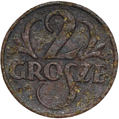 2 gr grosze 1927 - wykopek