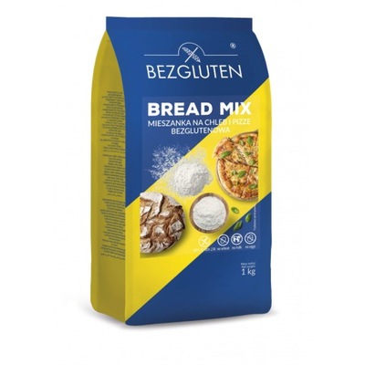 Bread Mix 1kg mieszanka na chleb i pizzę BEZGLUTEN