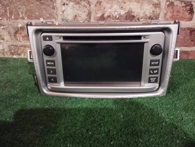 Радио cd bt экран 86140-0f010 toyota verso фото №1