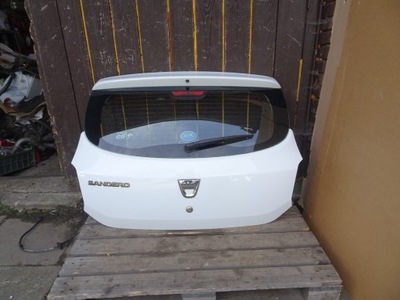 Dacia sandero ii lift кришка багажника задня комплектна dv369 фото №1