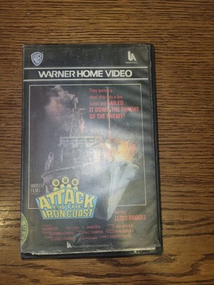 ATAK NA ŻELAŻNE WYBRZEŻE KASETA VIDEO VHS - LLOYD BRIDGES