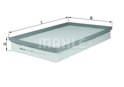 Фильтр воздуха knecht lx 1500 lx1500 фото №1