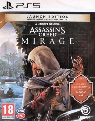 ASSASSIN'S CREED MIRAGE LAUNCH EDITION PL PLAYSTATION 5 PS5 NOWA MULTIGAMES