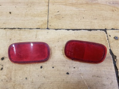 Отражатель бампера задняя 2szt комплект toyota rav4 i фото №1