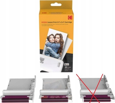 Wkład Kodak Cartridge 2,1x3,4" 20-pack