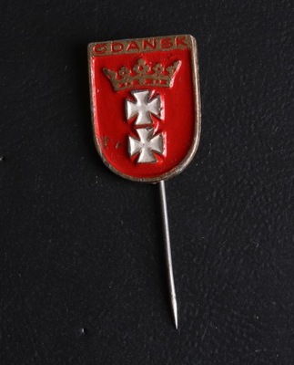 ANK PRL ODZNAKA WPINKA HERB MIASTA GDAŃSK