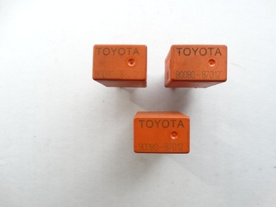 RELÉ BOSCH 90080-87012 0332207312 TOYOTA LEXUS ORIGINAL  