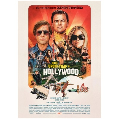 Plakat Once Upon a Time in Hollywood