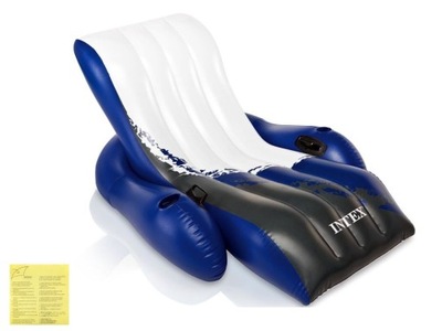 Materac Leżak Fotel Pływający Plażowy INTEX 58868