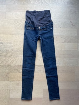 Spodnie ciążowe jeans H&M MAMA rozm.34