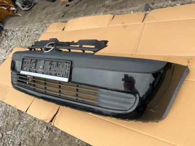 Бампер передній перед opel corsa c 2000-2003 решітка радіатора решітка радіатора чорний фото №1