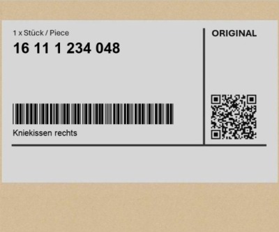 Подушка pod коліна права bmw r 100, /7, /t, cs, rs, rt, s 76-84 фото №1