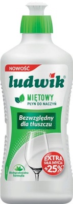 MIĘTOWY płyn do mycia naczyń LUDWIK 450 ml