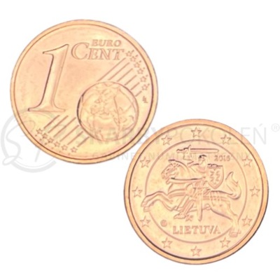 Moneta – Litwa – 1 euro-cent – 2016