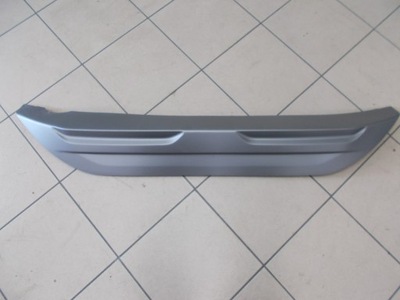 Диффузор спойлер бампер задняя hyundai kona 18- фото №1