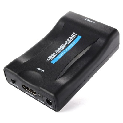 ADAPTER KONWERTER HDMI NA DO AV EURO SCART