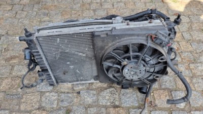 Fiat panda ii 3 1.2 комплект радиатор pas передний фото №1