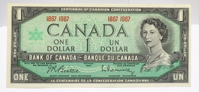 KANADA 1 DOLLAR 1967 I-