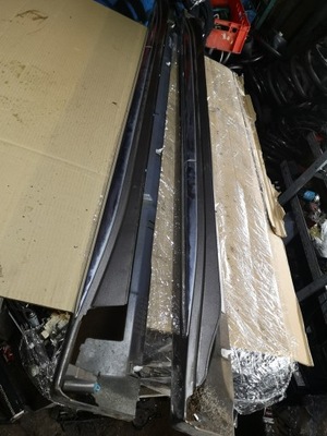 Outlander iii молдинг порог левая правая 17- фото №1