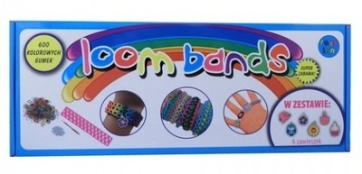 Gumki Loom Bands zestaw z krosnem w pudełku