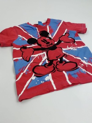 Koszulka flaga Wielka Brytania Disney na wiek 2- 3 lata