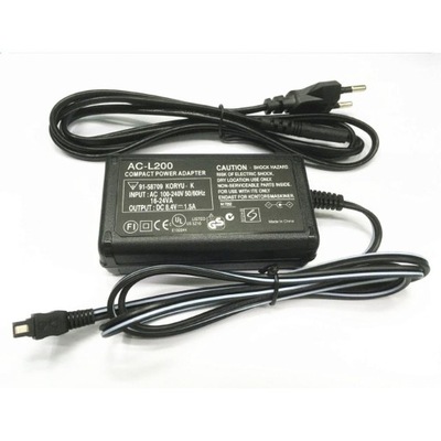 Power AC Adapter for Sony AC-L200, AC-L200C,