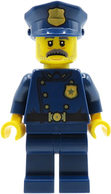 LEGO City - figurka Oficer Policji / Policjant