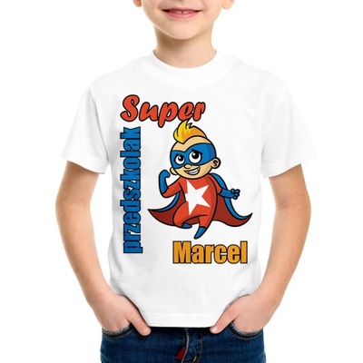 Super przedszkolak - chłopiec - koszulka- 5-6