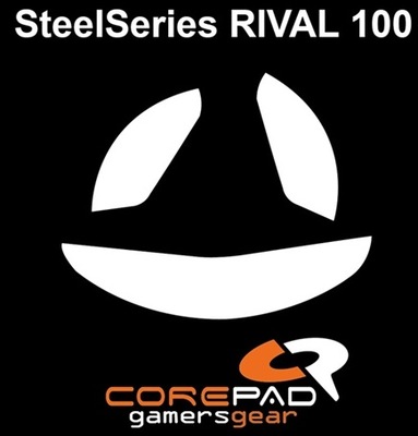 2 x CorePad Ślizgacze do SteelSeries Rival 100