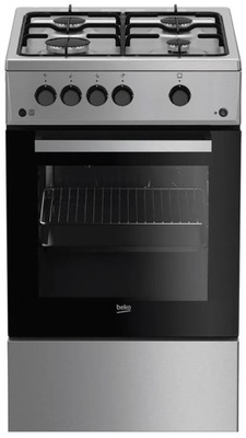 Kuchnia gazowa Beko FSG 52020 FX 50cm Stal