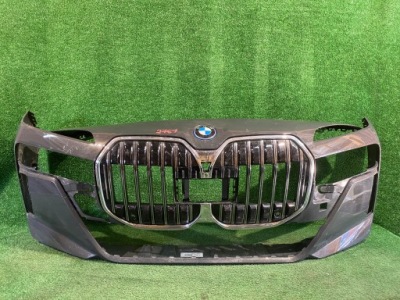Бампер передний перед bmw 7 g70 m-pakiet решётка радиатора решётка радиатора led фото №1