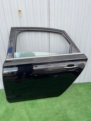 AUDI A8 4H D4 LONG DE PUERTA PARTE TRASERA IZQUIERDA NEGRAS LZ9Y  