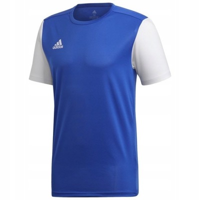 ADIDAS KOSZULKA ESTRO niebieski t-shirt junior 152